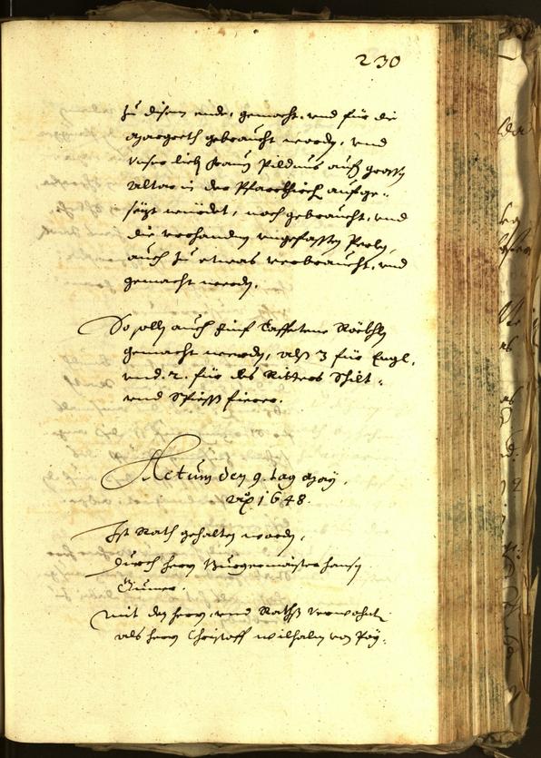 Civic Archives of Bozen-Bolzano - BOhisto Minutes of the council 1648 