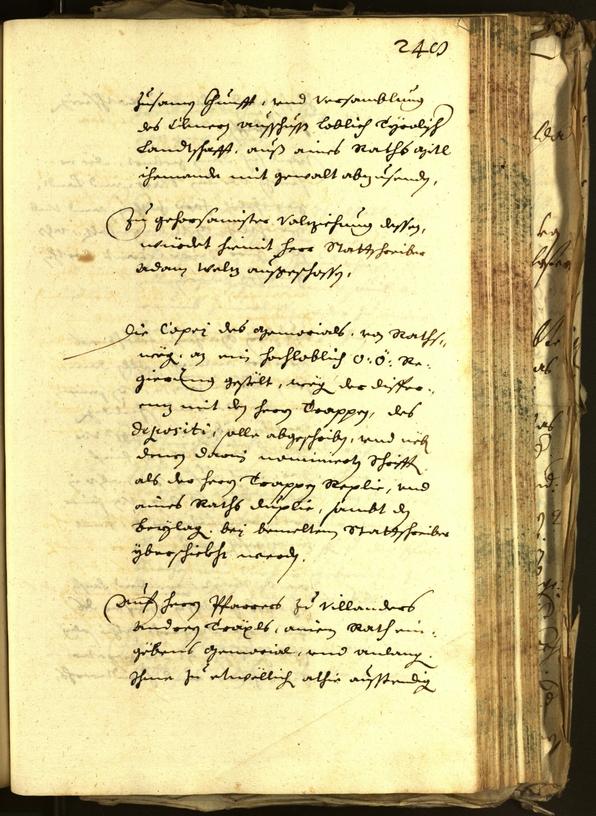 Stadtarchiv Bozen - BOhisto Ratsprotokoll 1648 