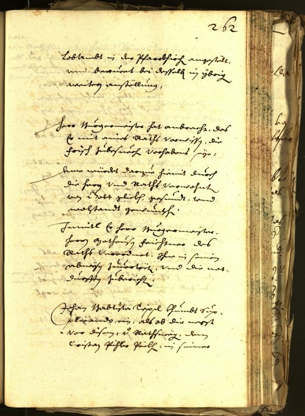 Stadtarchiv Bozen - BOhisto Ratsprotokoll 1648 