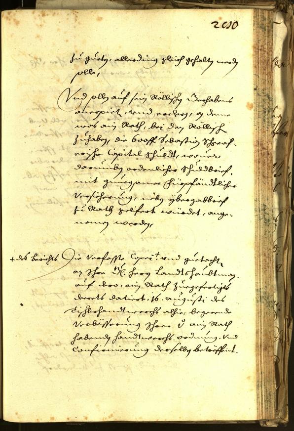 Civic Archives of Bozen-Bolzano - BOhisto Minutes of the council 1648 