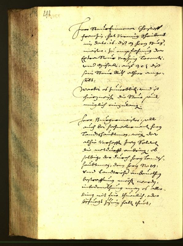 Civic Archives of Bozen-Bolzano - BOhisto Minutes of the council 1648 