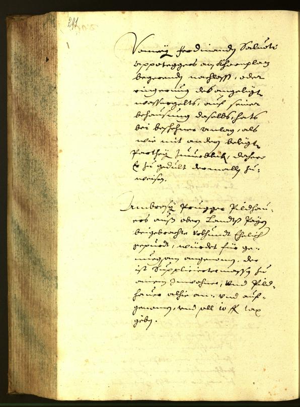 Stadtarchiv Bozen - BOhisto Ratsprotokoll 1648 