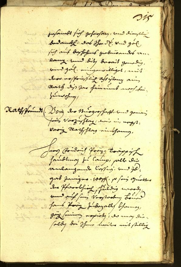 Civic Archives of Bozen-Bolzano - BOhisto Minutes of the council 1648 