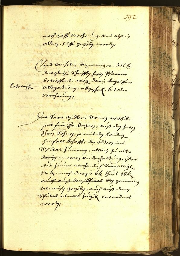 Stadtarchiv Bozen - BOhisto Ratsprotokoll 1648 