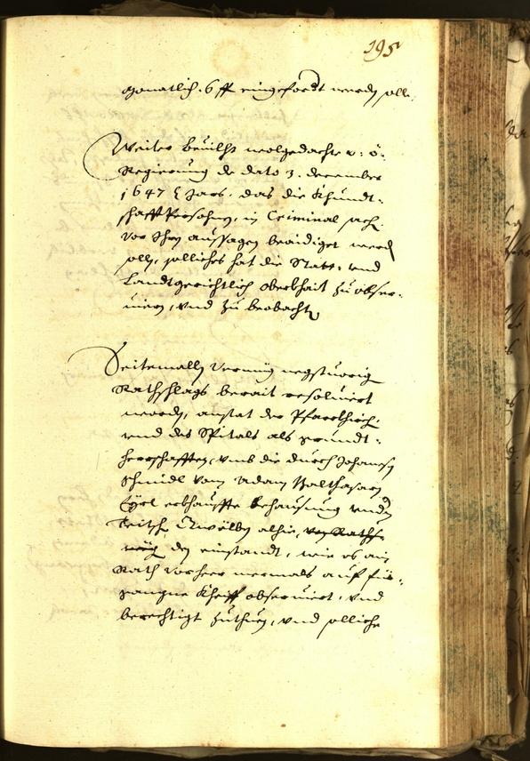 Archivio Storico della Città di Bolzano - BOhisto protocollo consiliare 1648 