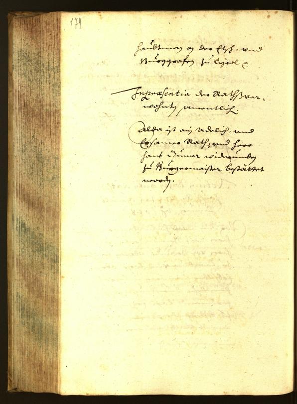 Civic Archives of Bozen-Bolzano - BOhisto Minutes of the council 1648 