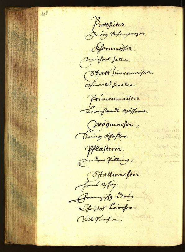 Stadtarchiv Bozen - BOhisto Ratsprotokoll 1648 