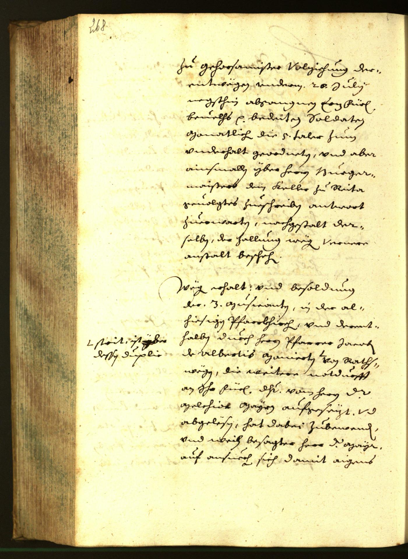 Stadtarchiv Bozen - BOhisto Ratsprotokoll 1648 