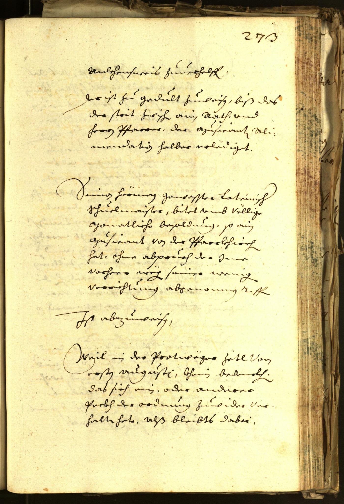 Stadtarchiv Bozen - BOhisto Ratsprotokoll 1648 