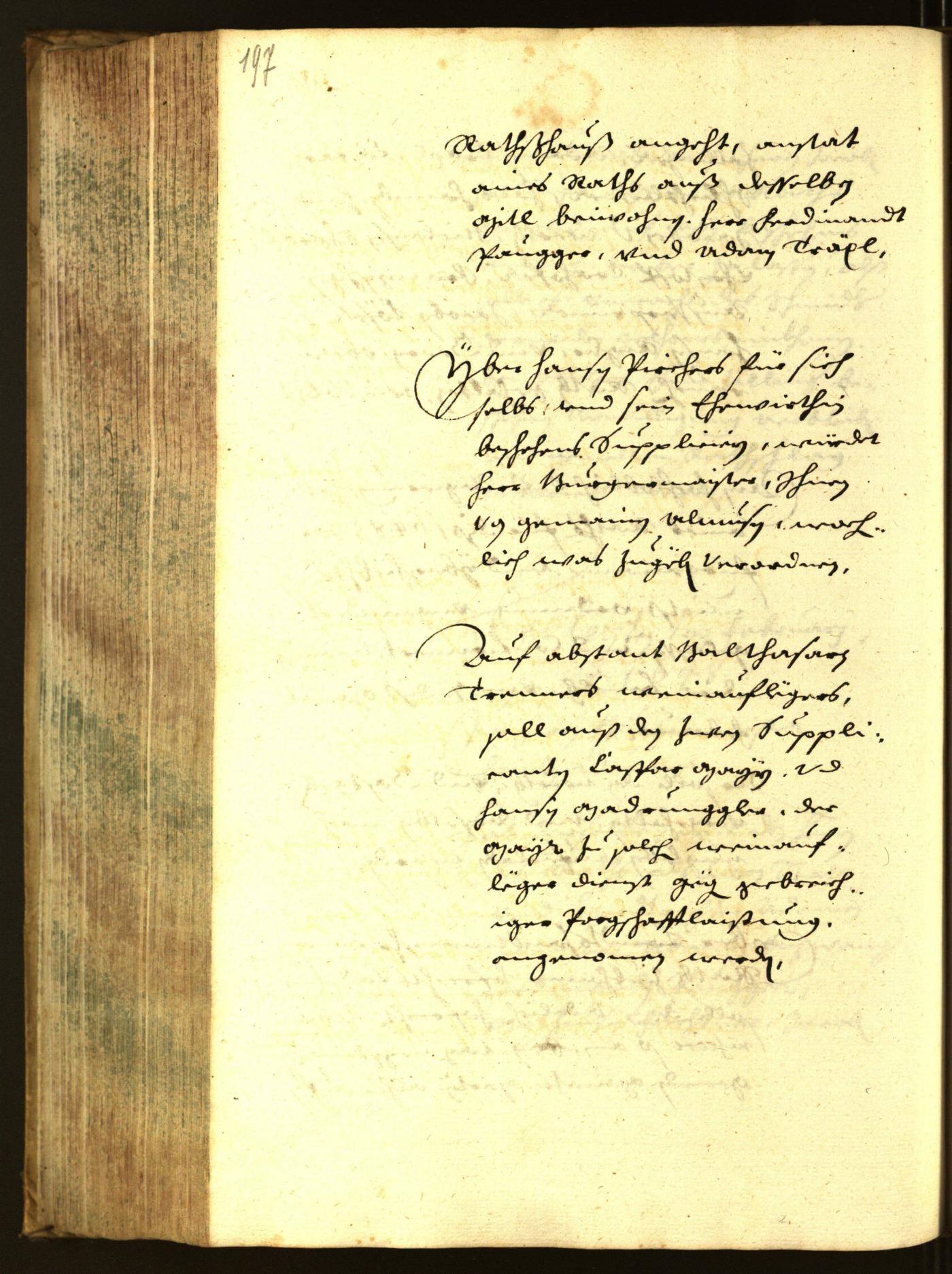 Stadtarchiv Bozen - BOhisto Ratsprotokoll 1648 