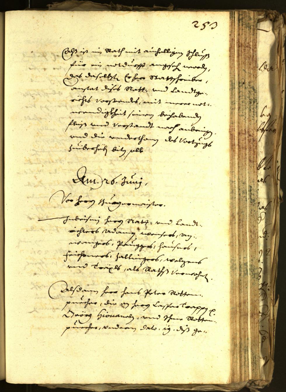 Civic Archives of Bozen-Bolzano - BOhisto Minutes of the council 1648 