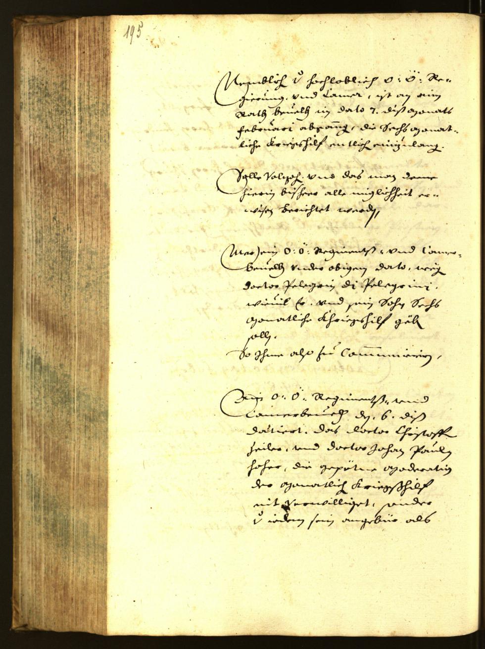 Civic Archives of Bozen-Bolzano - BOhisto Minutes of the council 1648 