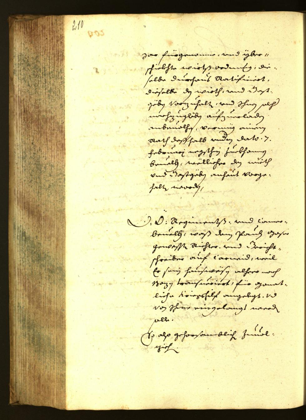 Stadtarchiv Bozen - BOhisto Ratsprotokoll 1648 