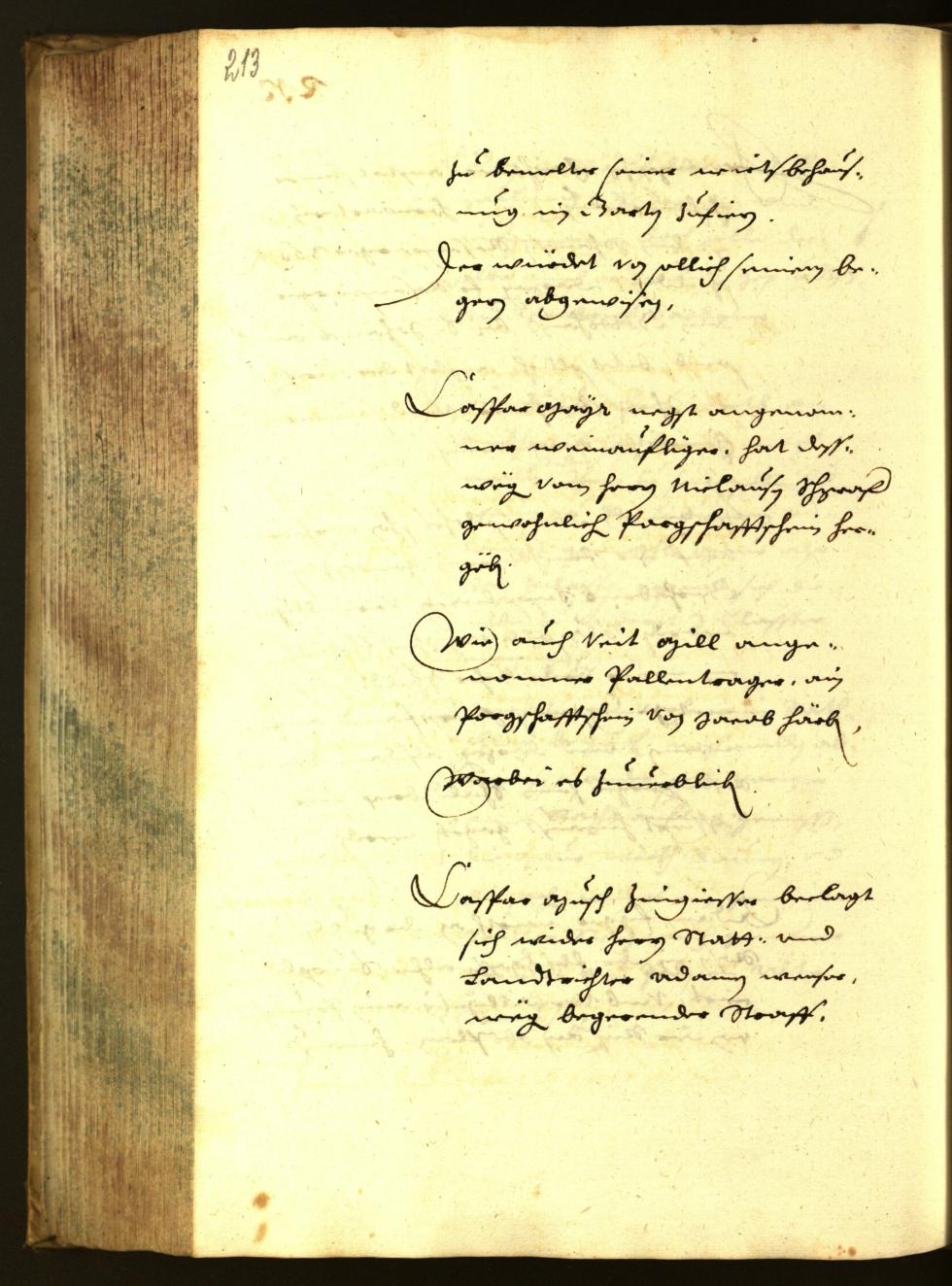 Civic Archives of Bozen-Bolzano - BOhisto Minutes of the council 1648 