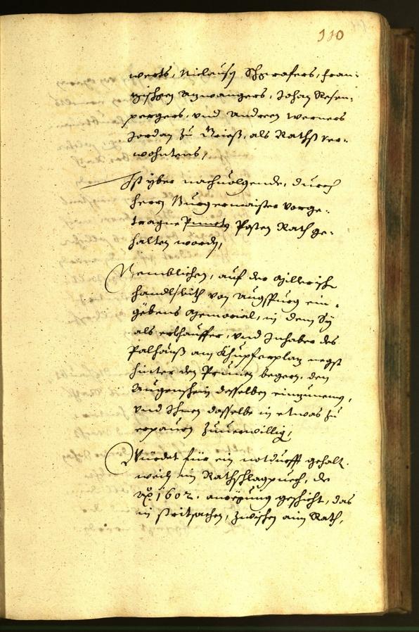 Stadtarchiv Bozen - BOhisto Ratsprotokoll 1651 