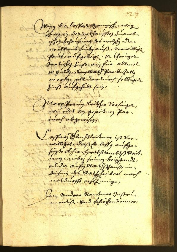 Stadtarchiv Bozen - BOhisto Ratsprotokoll 1651 