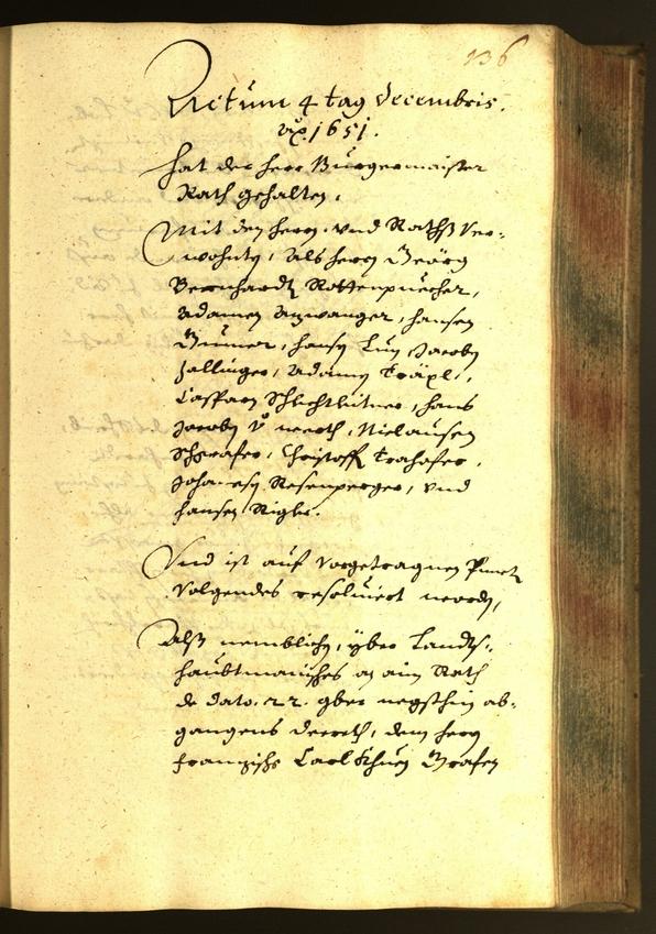 Civic Archives of Bozen-Bolzano - BOhisto Minutes of the council 1651 