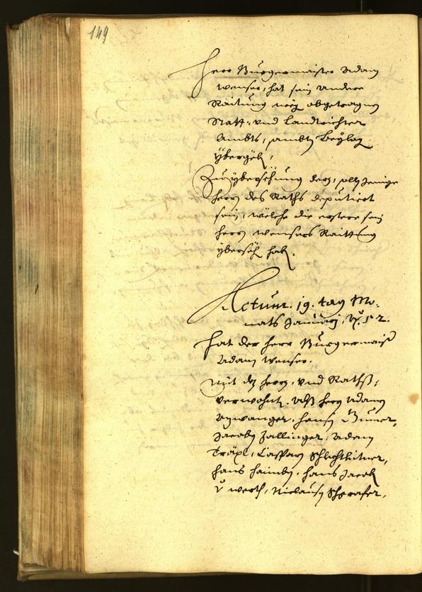 Civic Archives of Bozen-Bolzano - BOhisto Minutes of the council 1651 