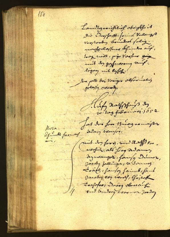 Civic Archives of Bozen-Bolzano - BOhisto Minutes of the council 1651 