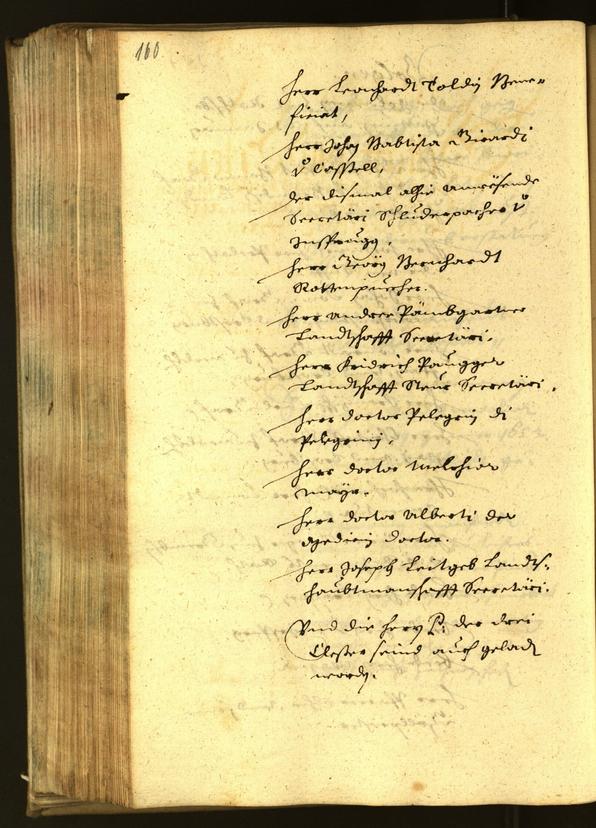 Stadtarchiv Bozen - BOhisto Ratsprotokoll 1651 