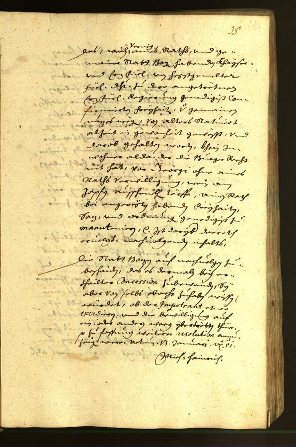 Civic Archives of Bozen-Bolzano - BOhisto Minutes of the council 1651 