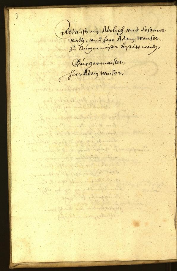 Civic Archives of Bozen-Bolzano - BOhisto Minutes of the council 1651 