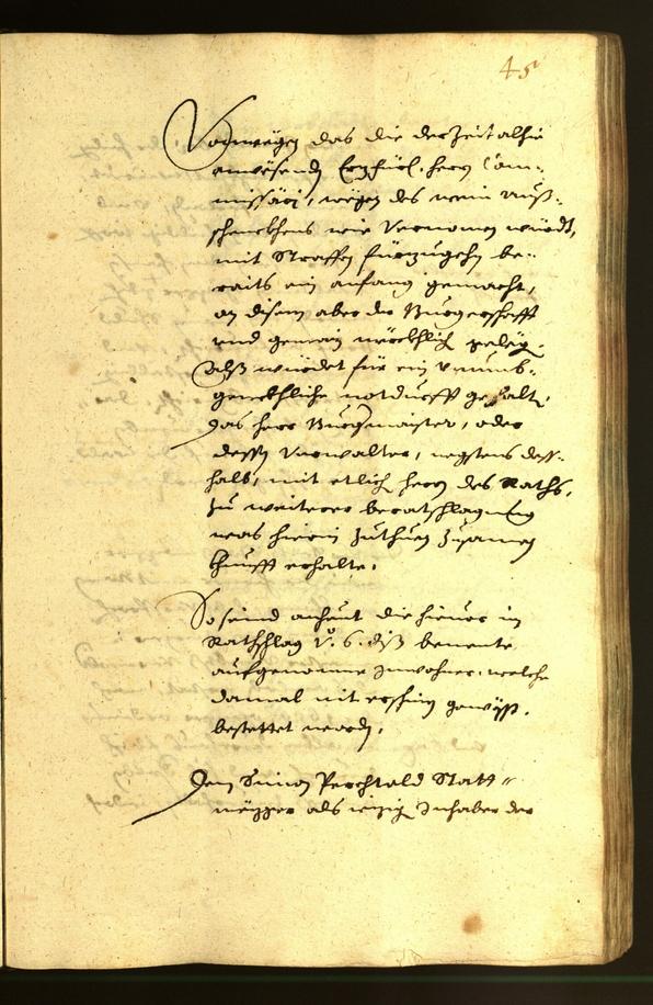 Stadtarchiv Bozen - BOhisto Ratsprotokoll 1651 