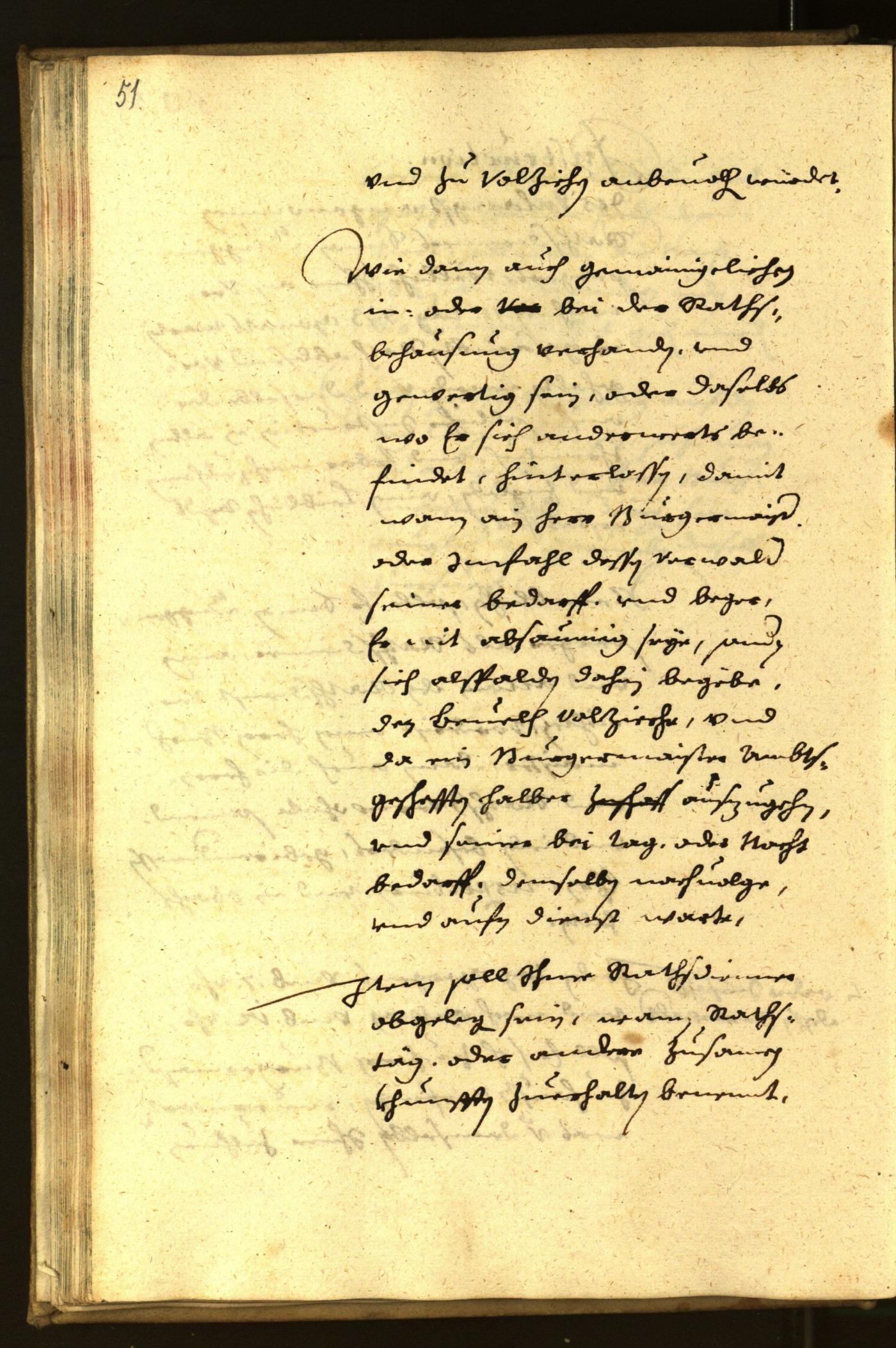 Stadtarchiv Bozen - BOhisto Ratsprotokoll 1651 