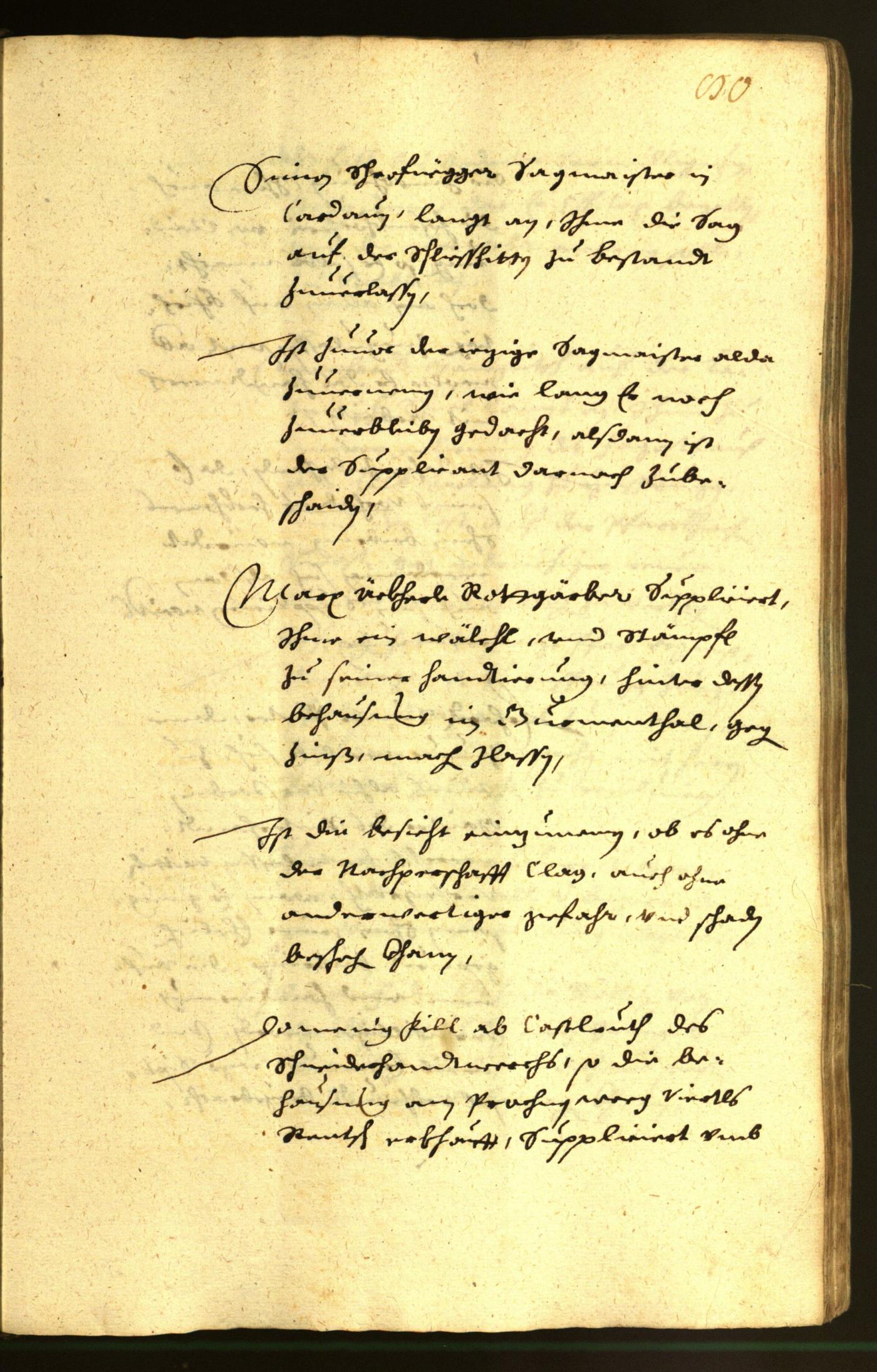 Stadtarchiv Bozen - BOhisto Ratsprotokoll 1651 