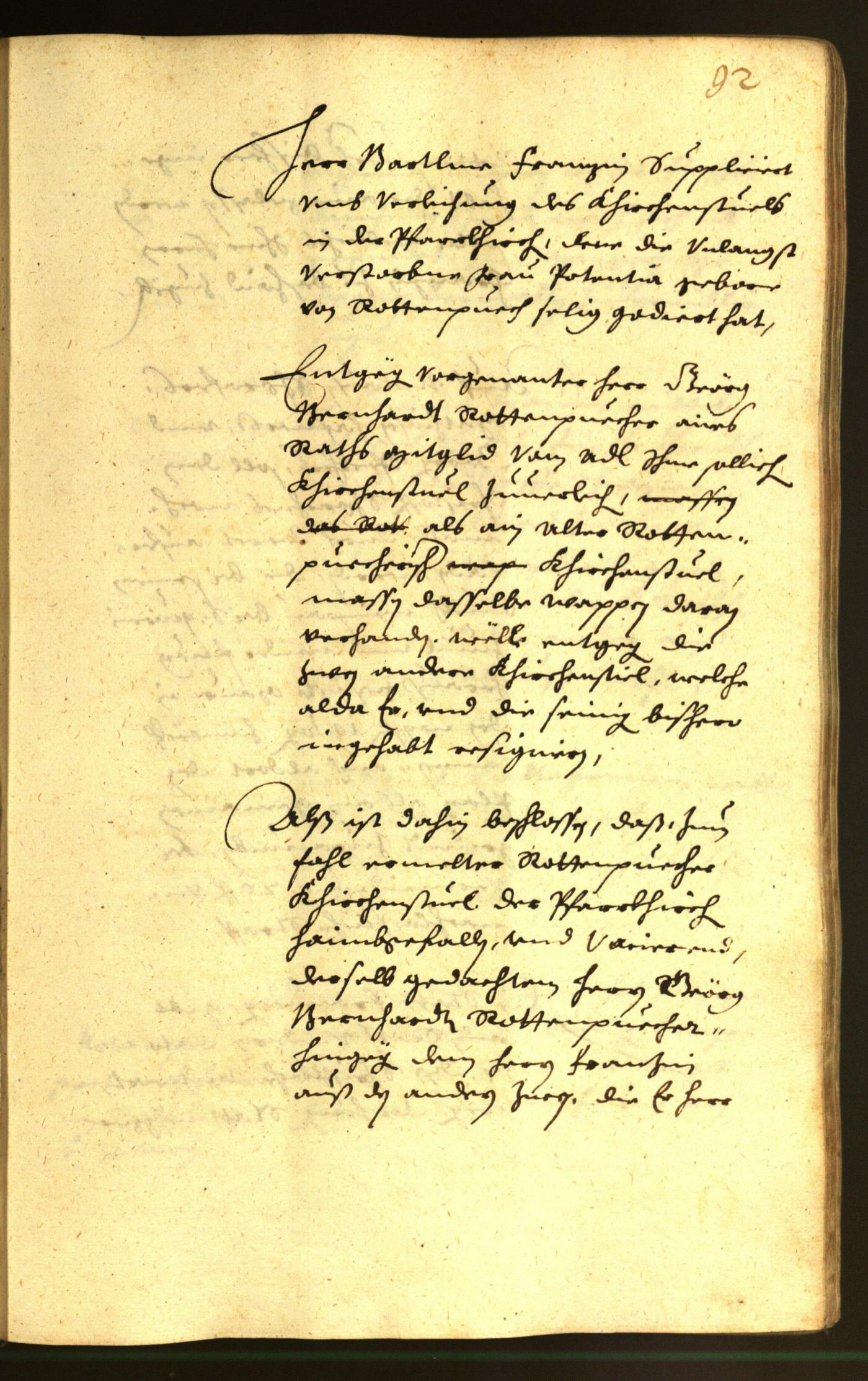 Stadtarchiv Bozen - BOhisto Ratsprotokoll 1651 