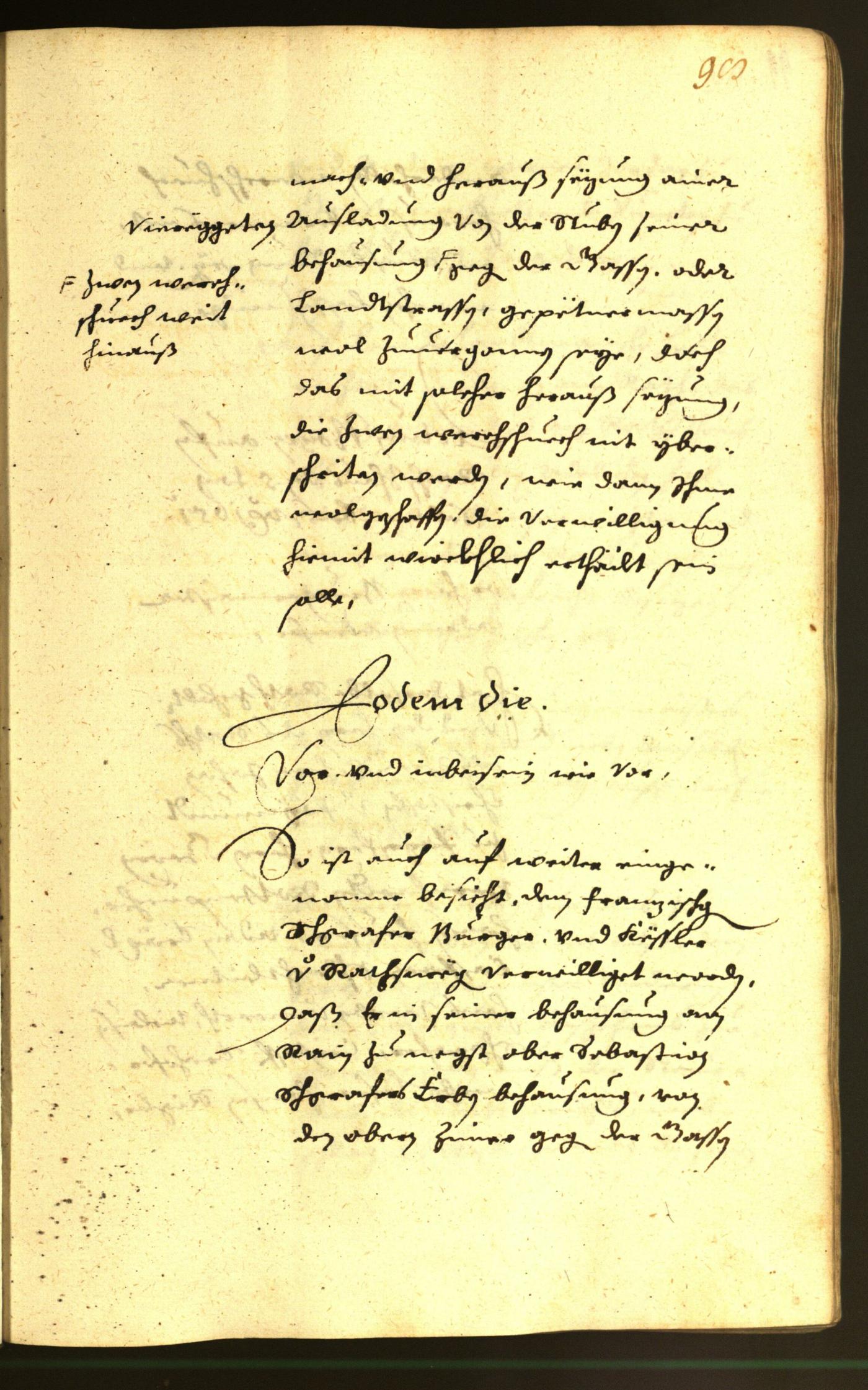 Stadtarchiv Bozen - BOhisto Ratsprotokoll 1651 