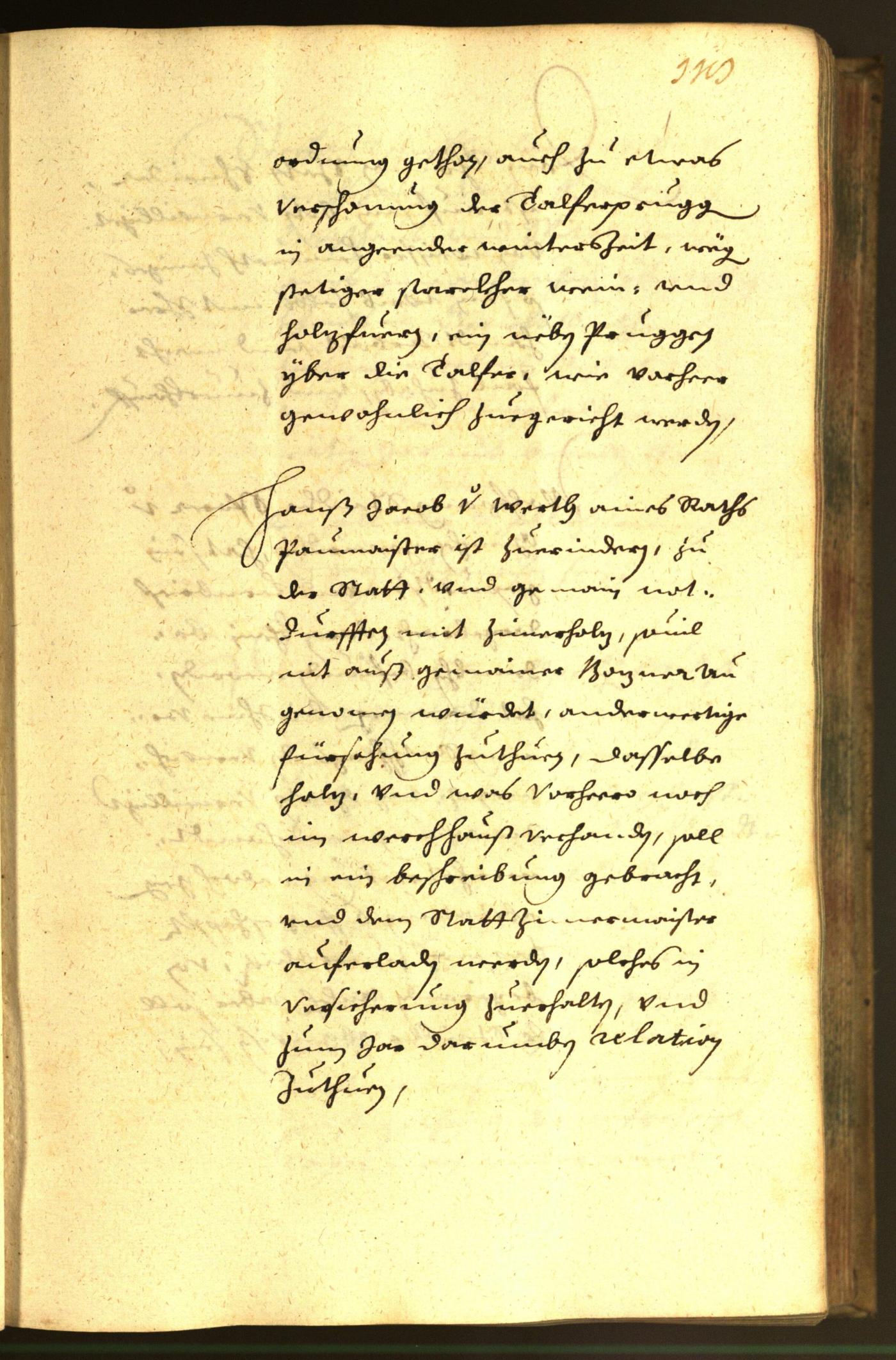 Stadtarchiv Bozen - BOhisto Ratsprotokoll 1651 