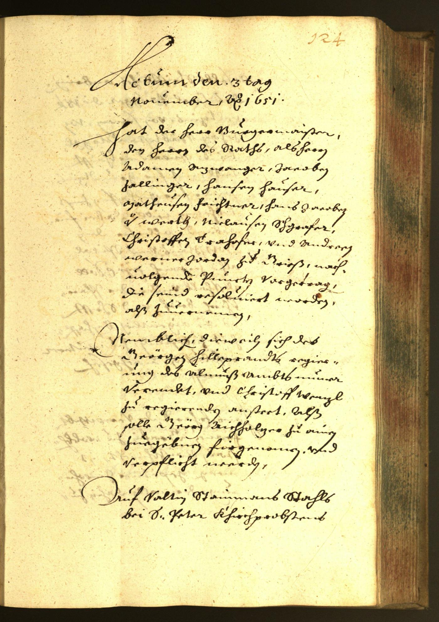 Civic Archives of Bozen-Bolzano - BOhisto Minutes of the council 1651 