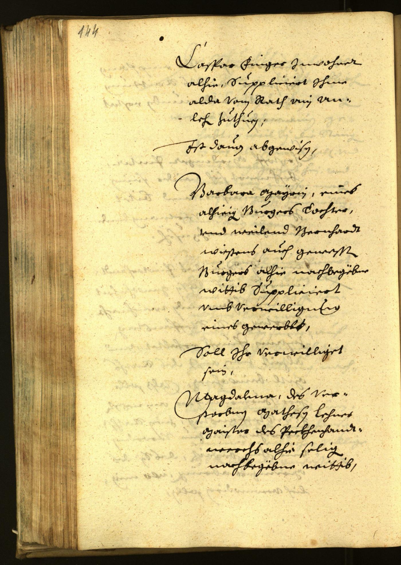 Stadtarchiv Bozen - BOhisto Ratsprotokoll 1651 