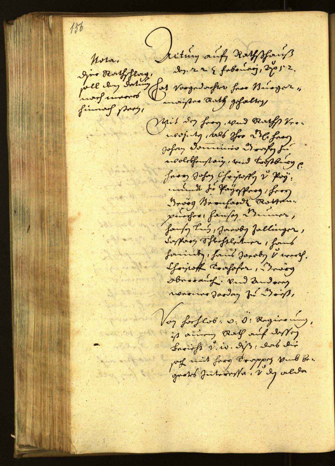 Civic Archives of Bozen-Bolzano - BOhisto Minutes of the council 1651 