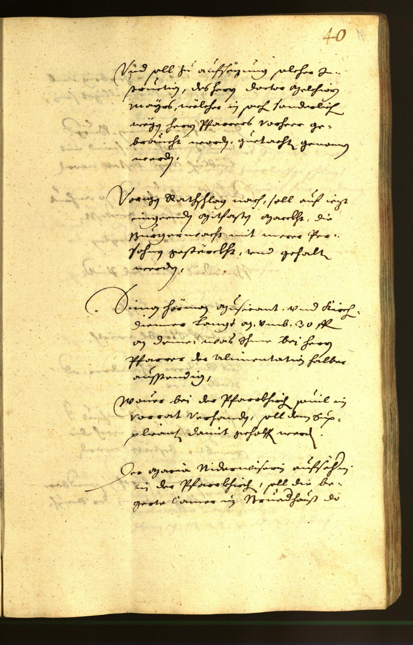 Stadtarchiv Bozen - BOhisto Ratsprotokoll 1651 