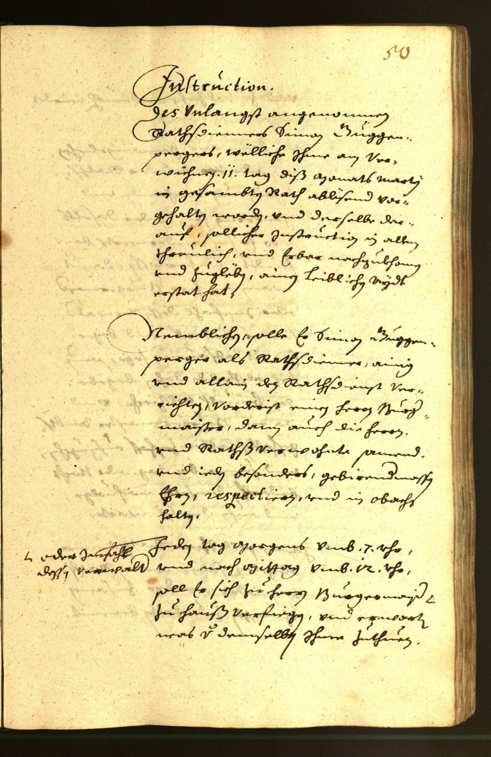 Stadtarchiv Bozen - BOhisto Ratsprotokoll 1651 