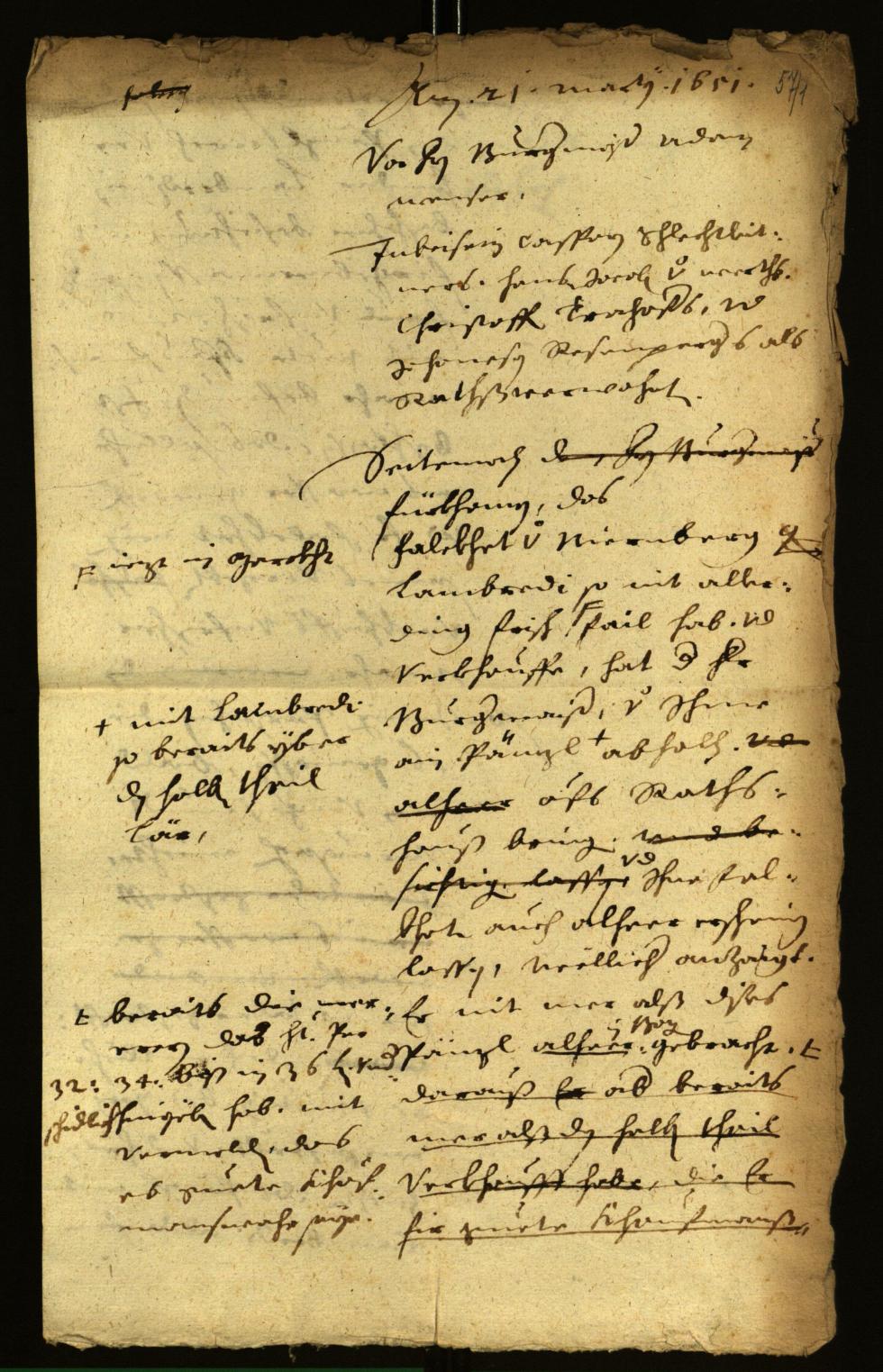 Civic Archives of Bozen-Bolzano - BOhisto Minutes of the council 1651 