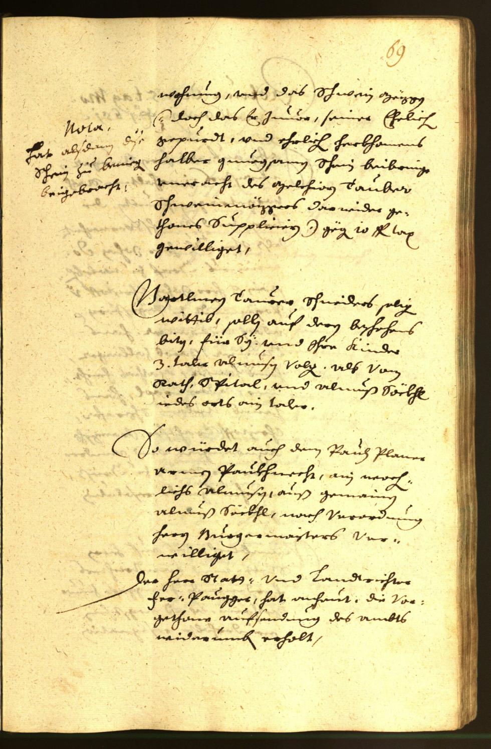 Civic Archives of Bozen-Bolzano - BOhisto Minutes of the council 1651 