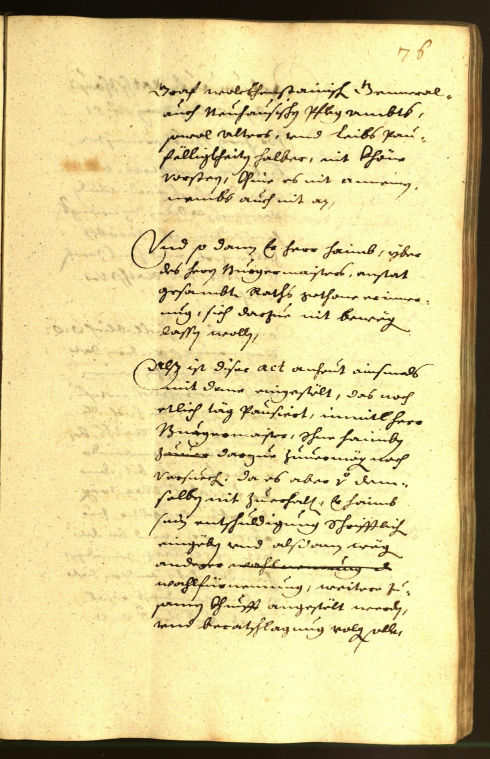 Stadtarchiv Bozen - BOhisto Ratsprotokoll 1651 