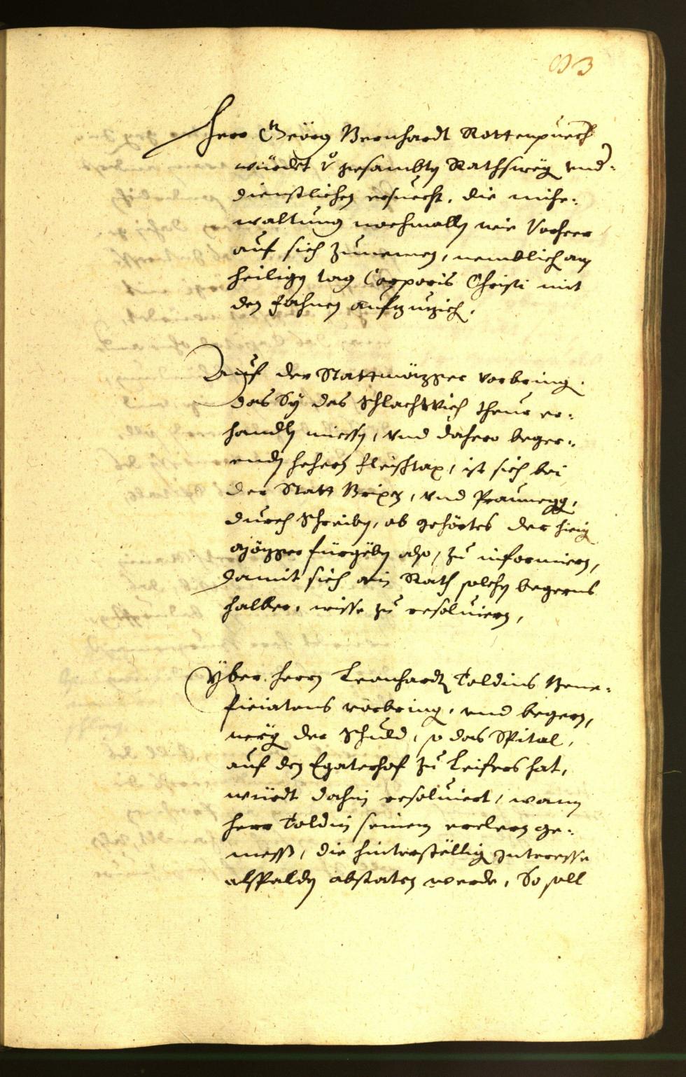 Archivio Storico della Città di Bolzano - BOhisto protocollo consiliare 1651 