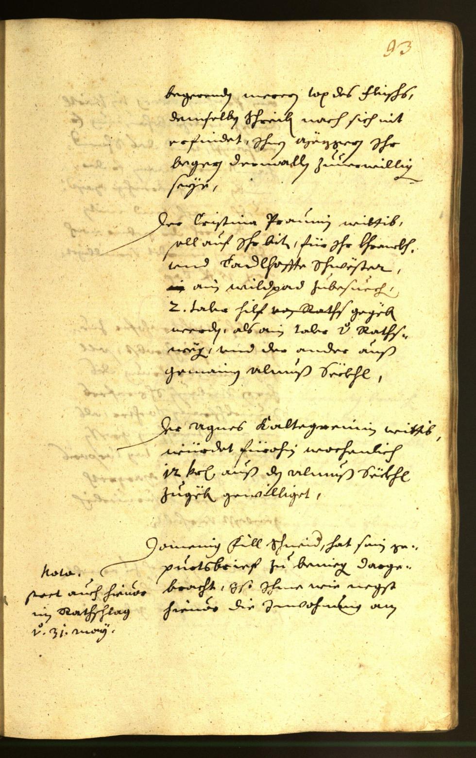 Civic Archives of Bozen-Bolzano - BOhisto Minutes of the council 1651 