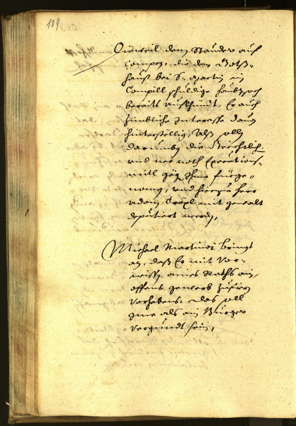 Stadtarchiv Bozen - BOhisto Ratsprotokoll 1651 