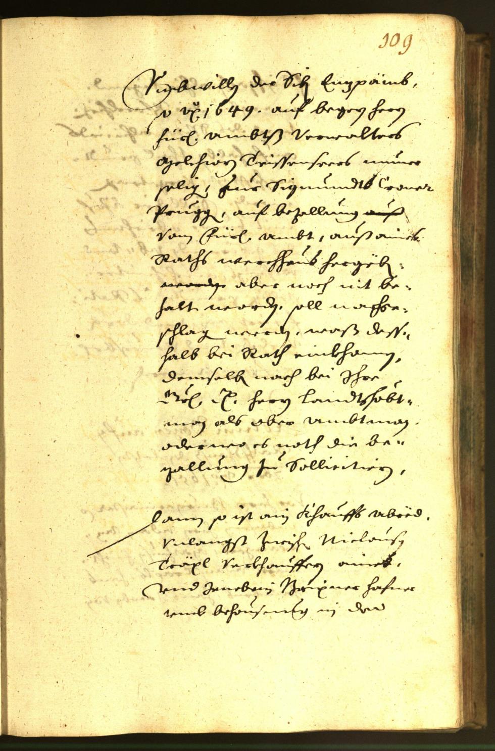 Stadtarchiv Bozen - BOhisto Ratsprotokoll 1651 