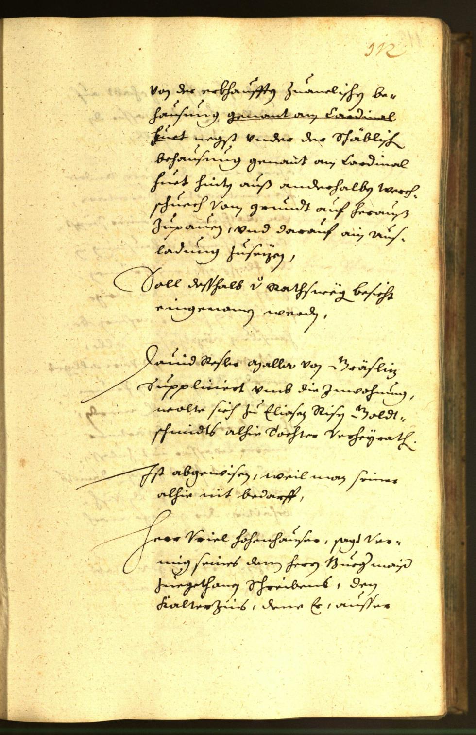 Stadtarchiv Bozen - BOhisto Ratsprotokoll 1651 