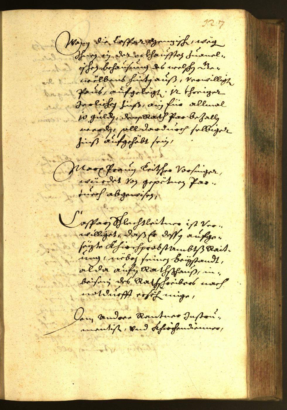 Stadtarchiv Bozen - BOhisto Ratsprotokoll 1651 