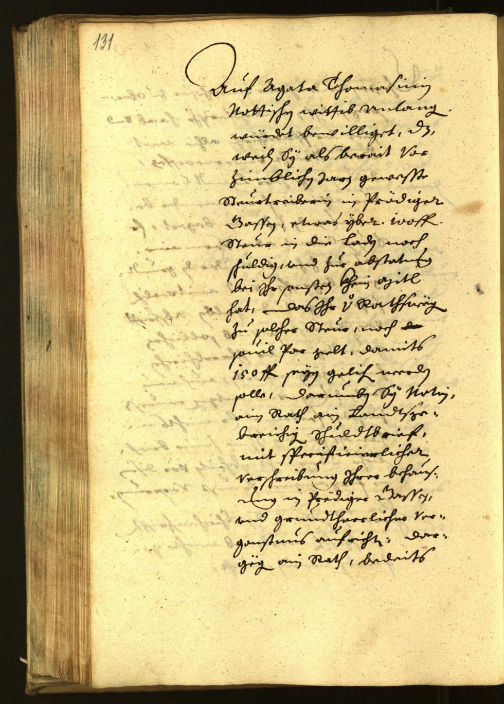 Stadtarchiv Bozen - BOhisto Ratsprotokoll 1651 