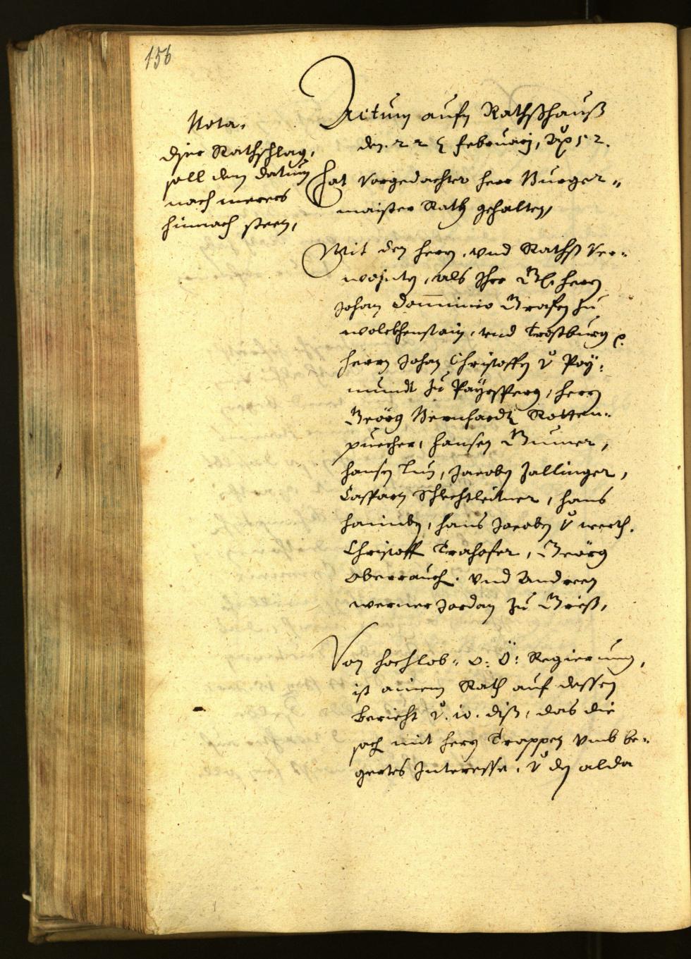 Civic Archives of Bozen-Bolzano - BOhisto Minutes of the council 1651 