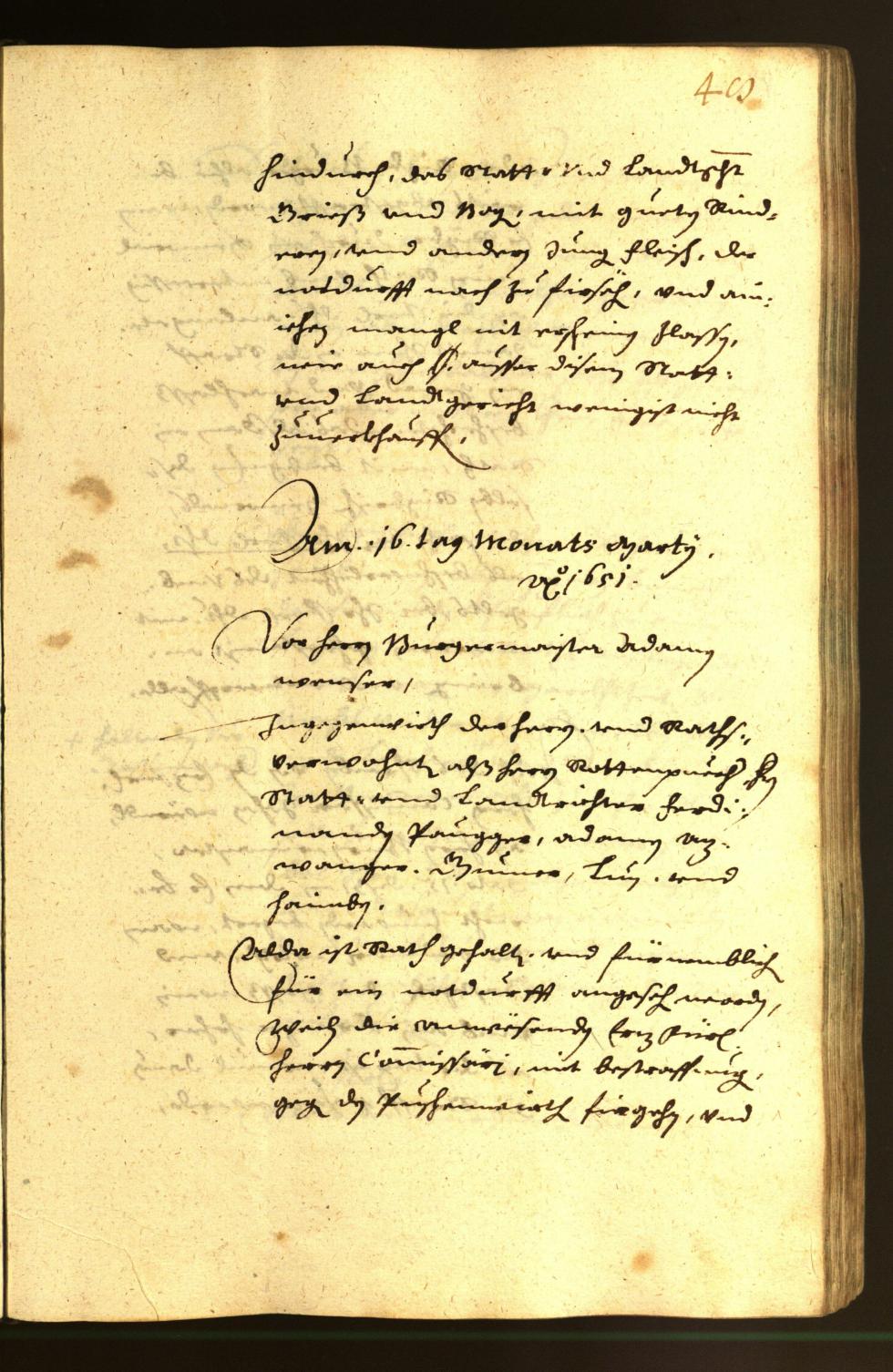 Civic Archives of Bozen-Bolzano - BOhisto Minutes of the council 1651 