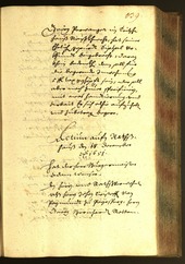 Stadtarchiv Bozen - BOhisto Ratsprotokoll 1651 - 